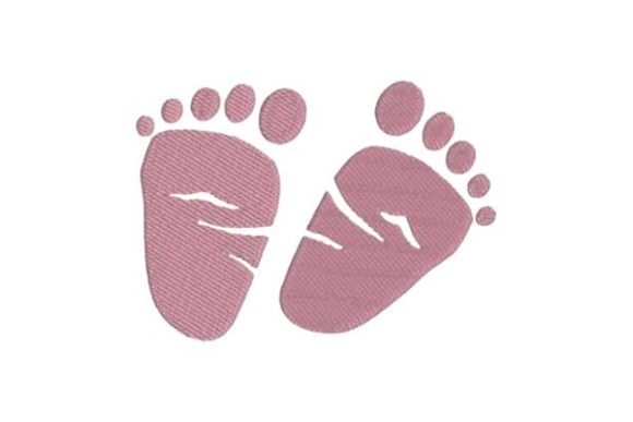 Baby Feet: A Charming, Versatile Embroidery Design for Meaningful Gifts