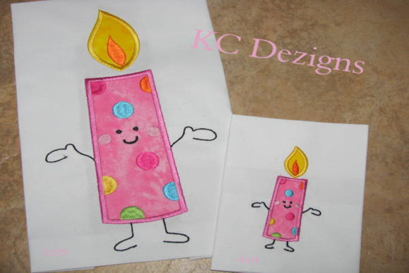 Birthday Candle Character
