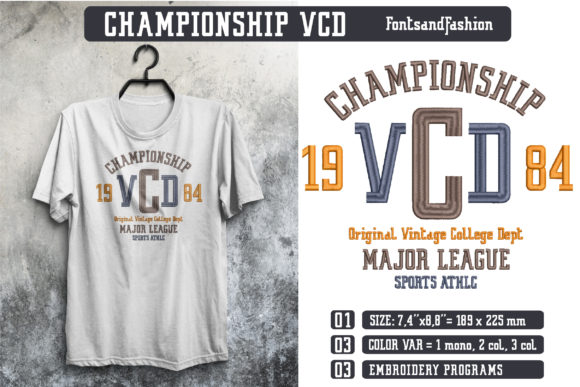 Championship VCD: A Boutique Sweatshirt Embroidery Review
