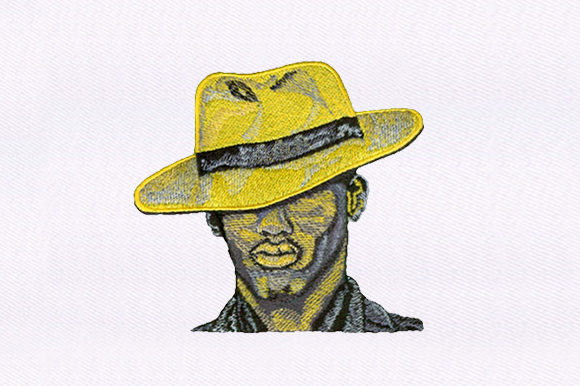 Gentleman Embroidery Design